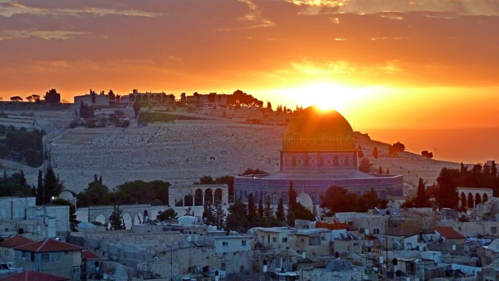 Soloppgang i Jerusalem.
 Foto: Krystianwin/Pixabay