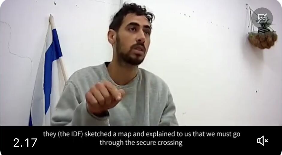 HAMASOPERATØR: Tidligere i januar skrev vi at denne Hamas-operatøren er blant palestina-araberne i Gaza som snakker ut om Hamas-overgrep.
 Foto: Skjermdump fra X/Twitter