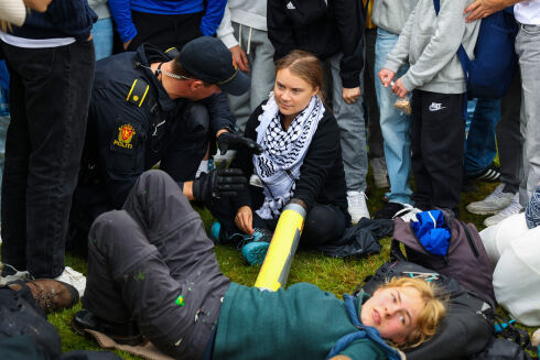 Gretha Thunberg på vei til Gaza
