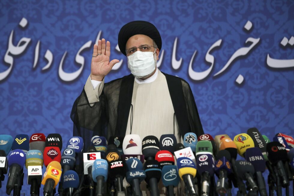 Irans nye president: Ebrahim Raisi er Irans nye president.
 Foto: Ap