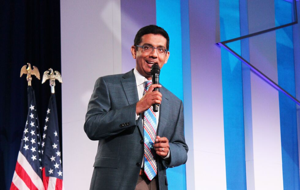 Dinesh D'Souza: er en indiskfødt amerikansk politisk konservativ kommentator.
 Foto: Trine Overå Hansen