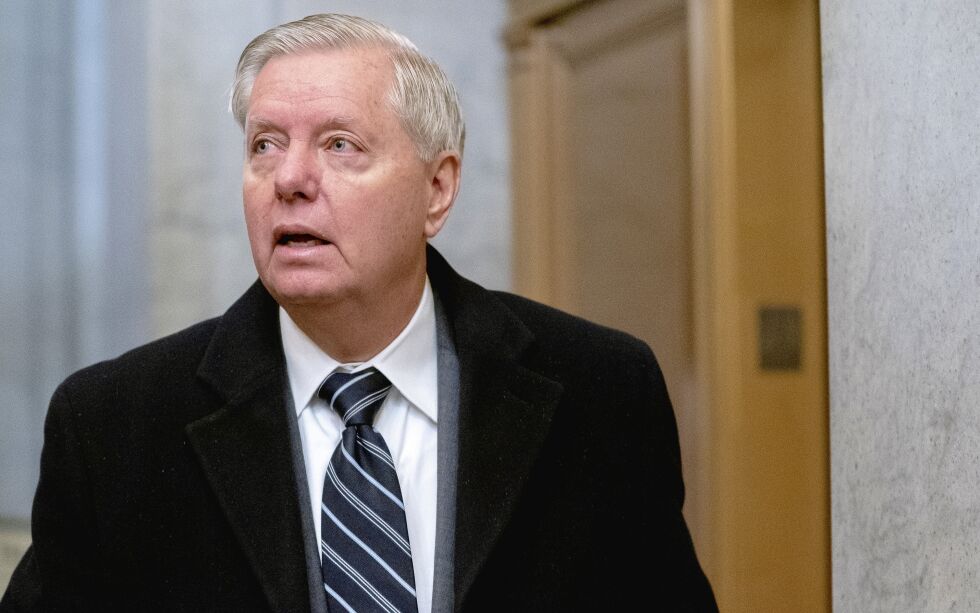 Lindsay Graham har vært en sterk samarbeidspartner forTrump gjennom fire år. Nå vil han ha med seg presidenten videre i kampen for republikansk makt.
 Foto: Stefani Reynolds / NTB