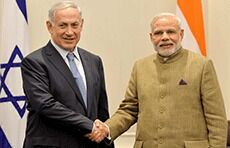 Israel og India oppretter «historisk forbindelse»