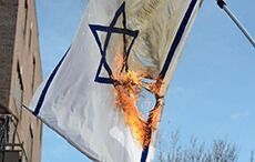 Knesset strammer inn overfor flaggbrennere