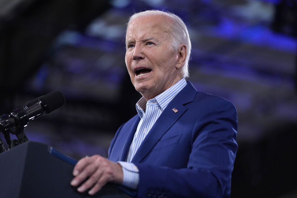 Det er krise hos Demokratene etter at Joe Biden møtte Donald Trump til debatt natt til fredag 28. juni norsk tid.
 Foto: AP Photo/Evan Vucci / NTB