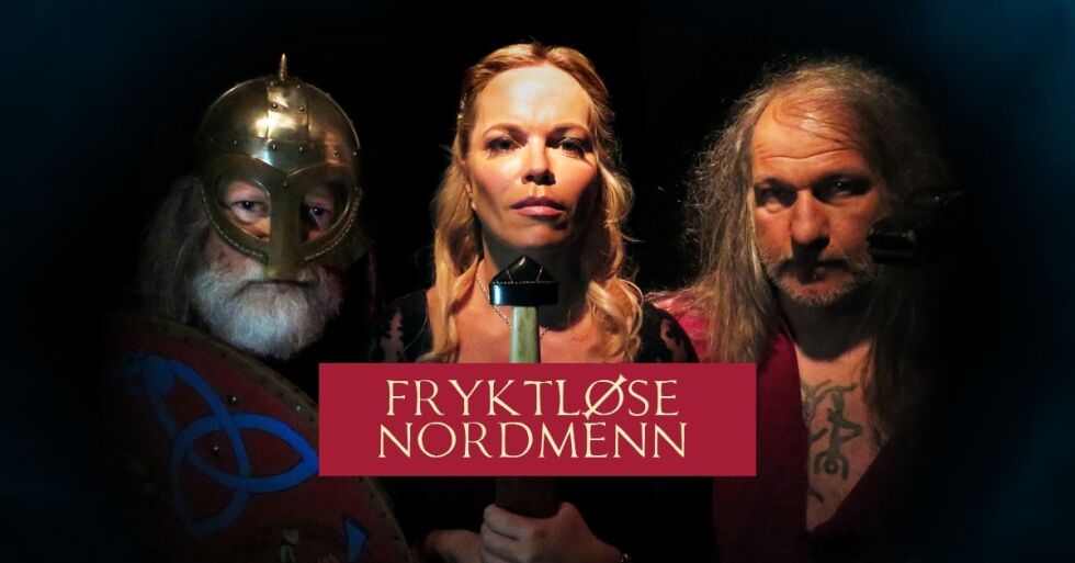 TV-SATSING: Slik ser plakaten for Hanne Nabintu Herlands nye tv-satsing ut. Hun går tilbake til vikingtiden på jakt etter norsk heltemot.