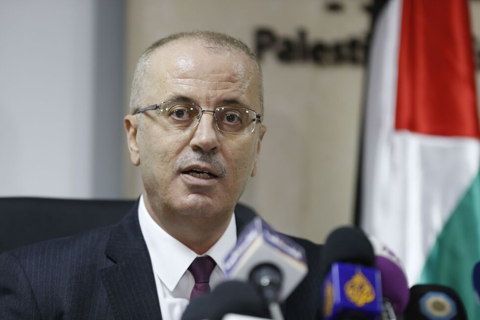Statsministeren i de palestinske selvstyremyndighetenes regjering, Rami Hamdallah. Foto: AP / NTB Scanpix