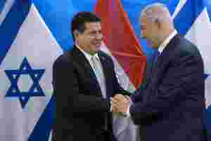 Paraguay stenger ambassade i Jerusalem