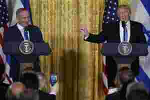 Se video av Netanyahu og Trump i Det hvite hus