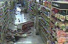 Amerikanske tenåringer vandaliserte supermarked