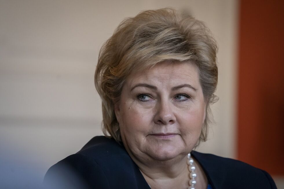 Statsminister Erna Solberg sier det er snakk om et «presisjonsangrep mot den amerikanske delen av anlegget».
 Foto: Heiko Junge/NTB Scanpix