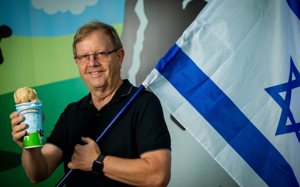 Administrerende direktør og eier av Ben & Jerry's Israel, Avi Zinger kjemper for sin rett til å selge iskrem i hele Israel.
 Foto: Eric Sultan