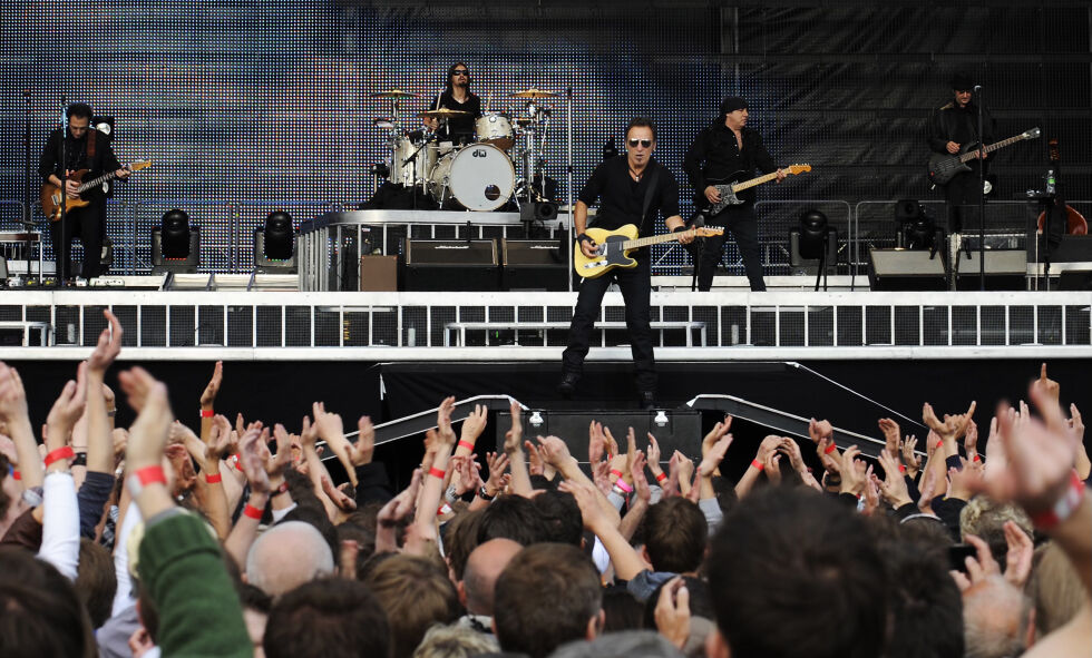 Bruce Springsteen da han besøkte Bergen ved en tidligere anledning.
 Foto: Marit Hommedal / NTB