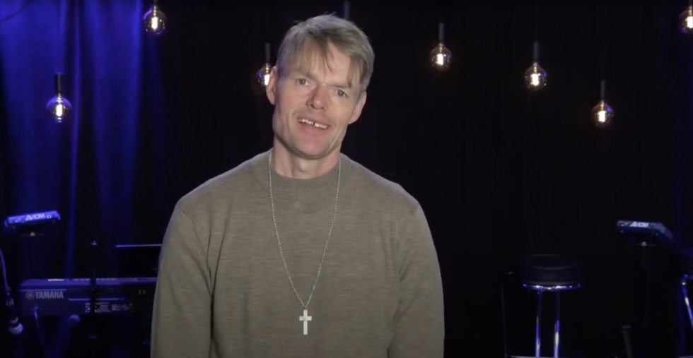Pastor Peter Haltorp i Sørlandskirken Arendal.