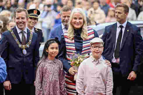 Kronprinsessen kastet glans over Stavangers 900-årsjubileum