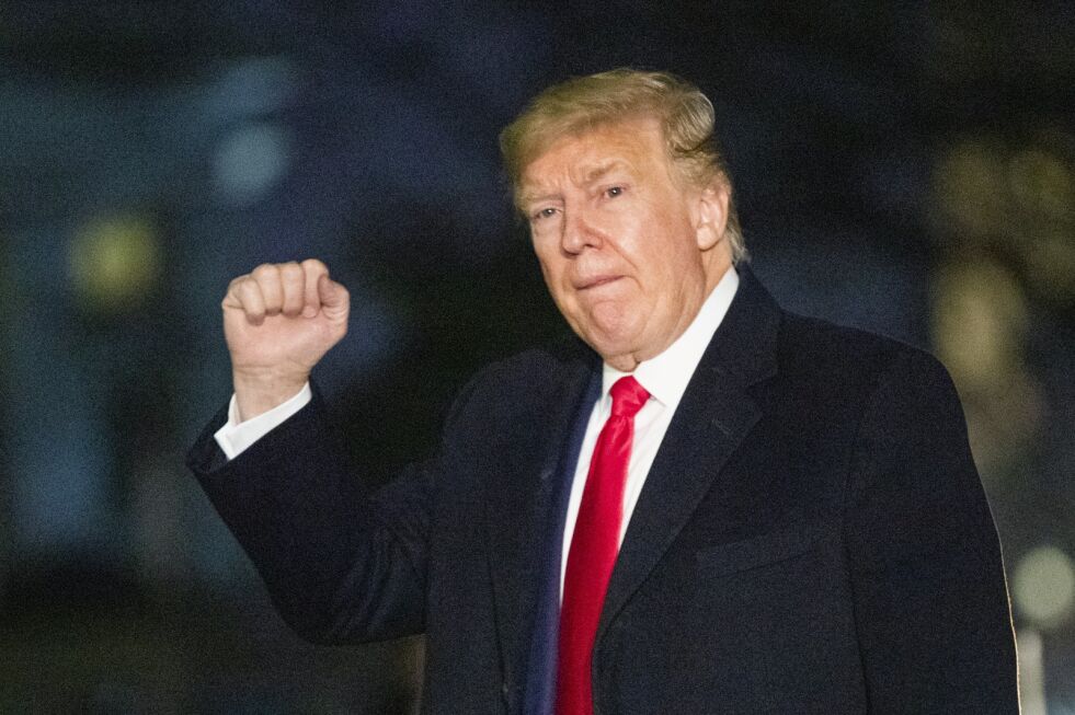 Det hvite hus bekreftet onsdag at president Donald Trump blir den første presidenten til å delta på markeringen. Trump har tidligere talt til de frammøtte fra Det hvite hus via video.
 Foto: Manuel Balce Ceneta/NTB Scanpix