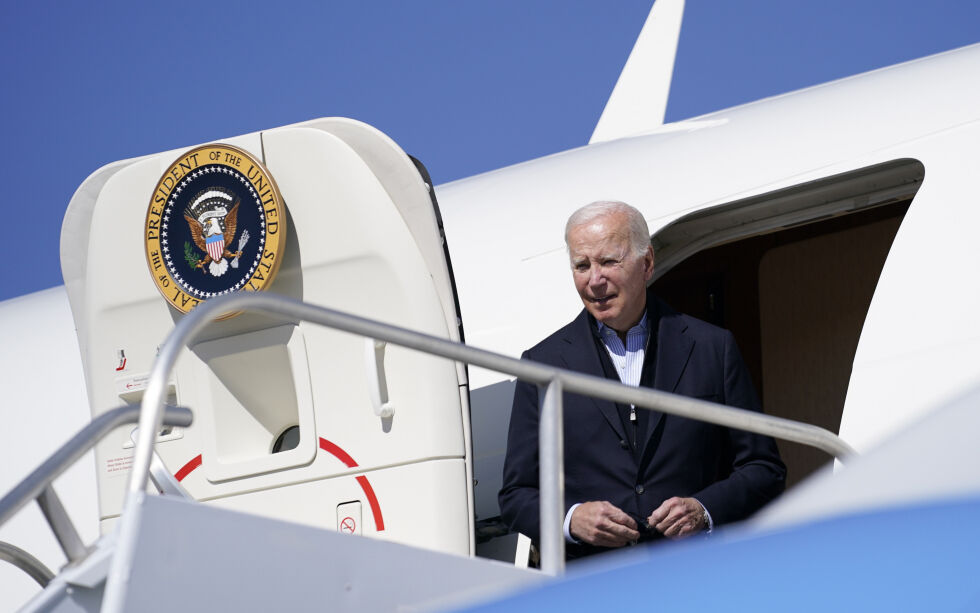 President Joe Biden må se at amerikanere flest gir ham og Demokratene skylden for den høye inflasjonen i landet.
 Foto: Carolyn Kaster/AP/NTB