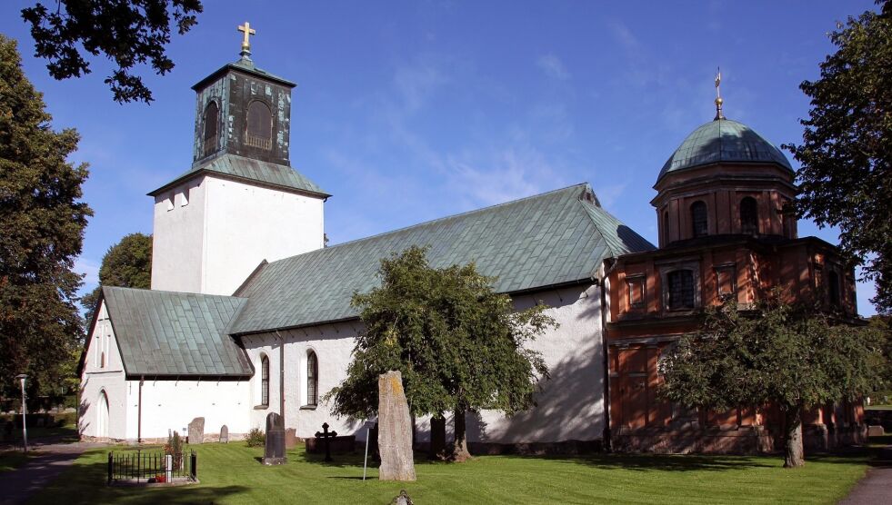 Spånga kirke utenfor Stockholm i Sverige har blitt utsatt for flere brannforsøk den siste tiden.
 Foto: Wikimedia Commons