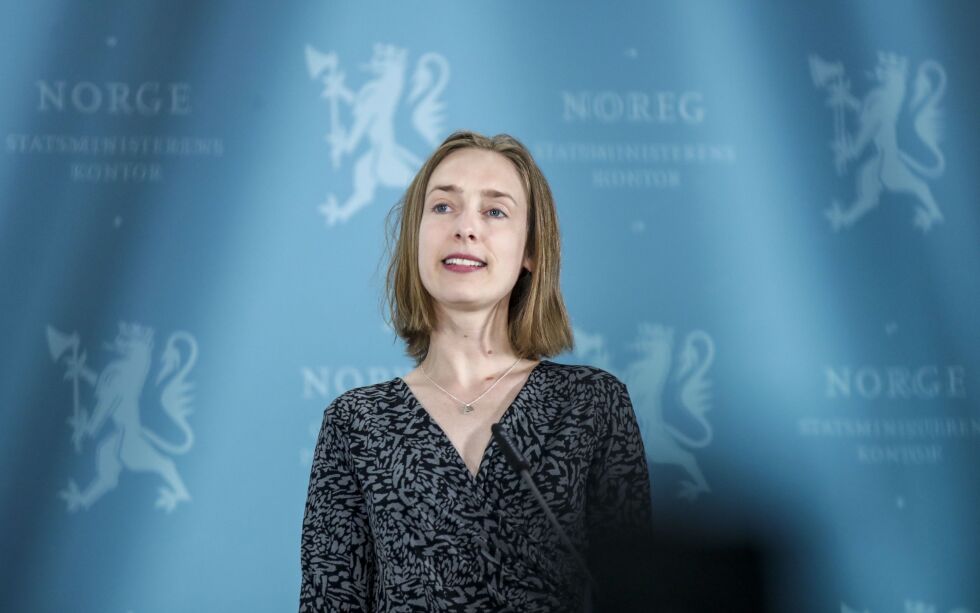Næringsminister Iselin Nybø (V) sier fredag at flere kohorter på inntil 200 personer nå kan delta på samme arrangement, men ikke samtidig.
 Foto: Vidar Ruud / NTB scanpix