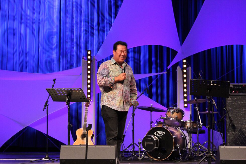 Che Ahn forkynte på Revival Alliance. Foto: Dag Buhagen