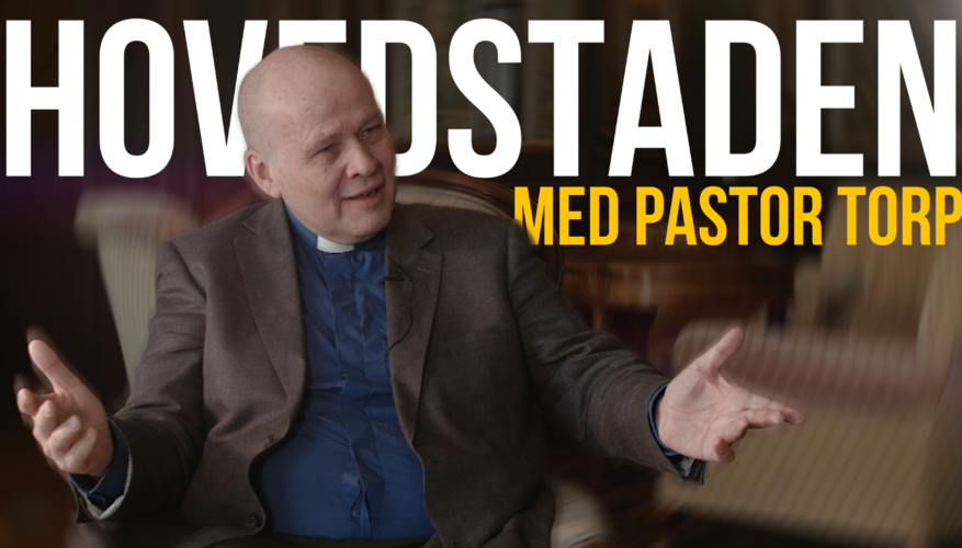 Hovedstaden med pastor Torp vises på TV Visjon Norge mandager kl. 19.00. Programmet kan også strømmes på nettsidene deres.
 Foto: Oslokirken