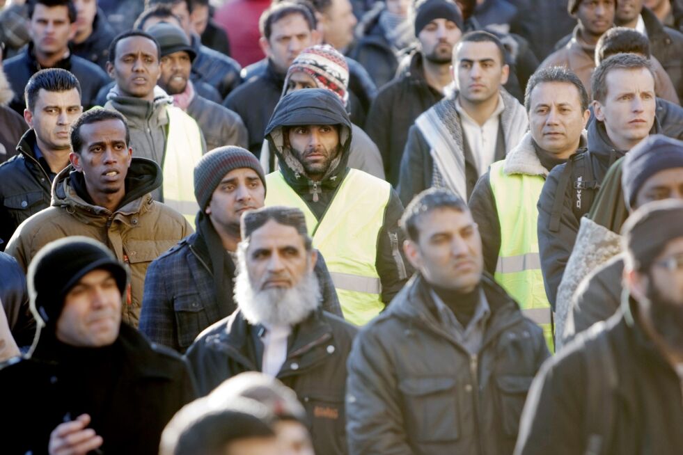 En demonstrasjon mot karikaturer i Oslo i 2010 ble startskuddet for islamistgruppen Profetens Ummah. Arfan Bhatti var blant initiativtakerne den gang. Foto: Stian Lysberg Solum / NTB scanpix.