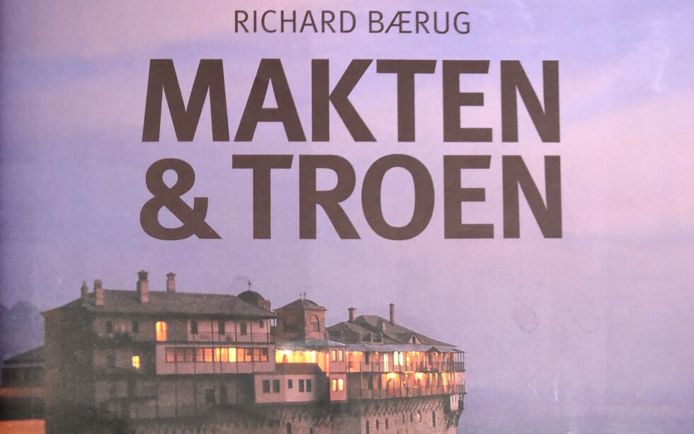 — Makten og Troen er en praktfull billedbok, skriver Finn Jarle Sæle om boken som er skrevet av forfatter, medieviter og hotelleier Richard Bærug.
 Foto: Makten og Troen, Ventura forlag, publisert 2021