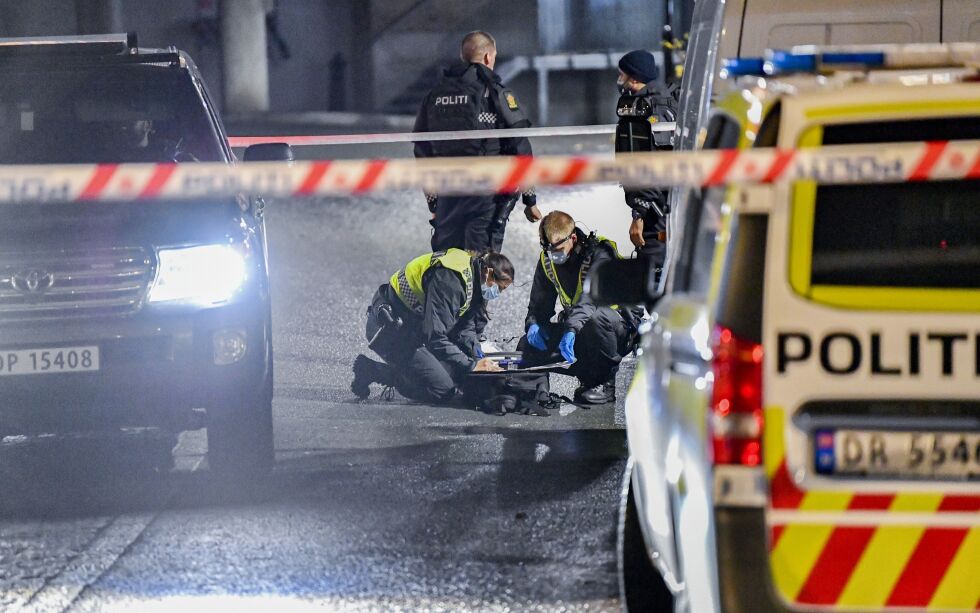 Mandag kveld ble en ung mann skutt i bydelen Stovner i Oslo. Ennå er ingen pågrepet i saken.
 Foto: Naina Helén Jåma / NTB