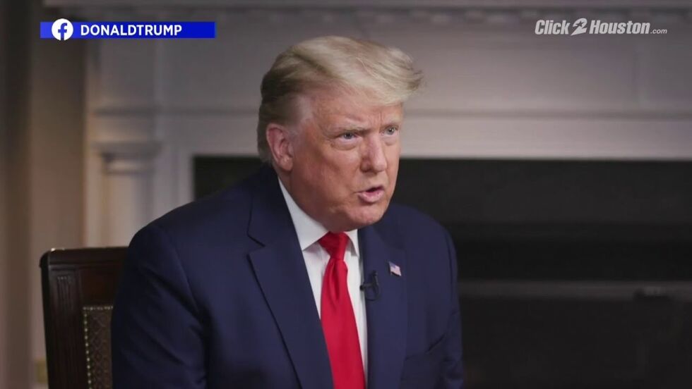 President Trumps 60 Minutes intervju