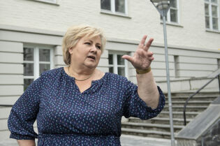 Erna raser på meningsmålingene