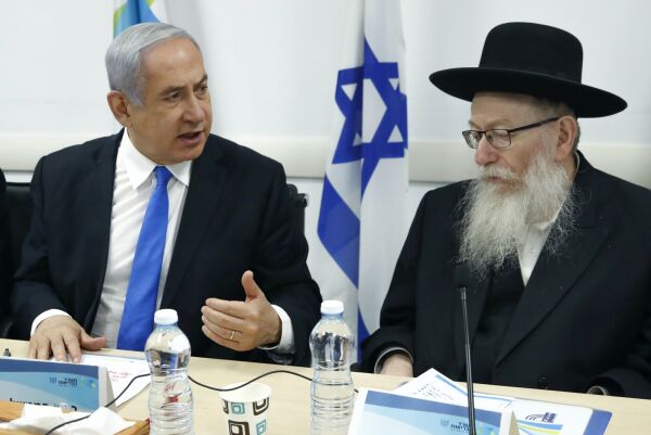 Israels helseminister er koronasmittet