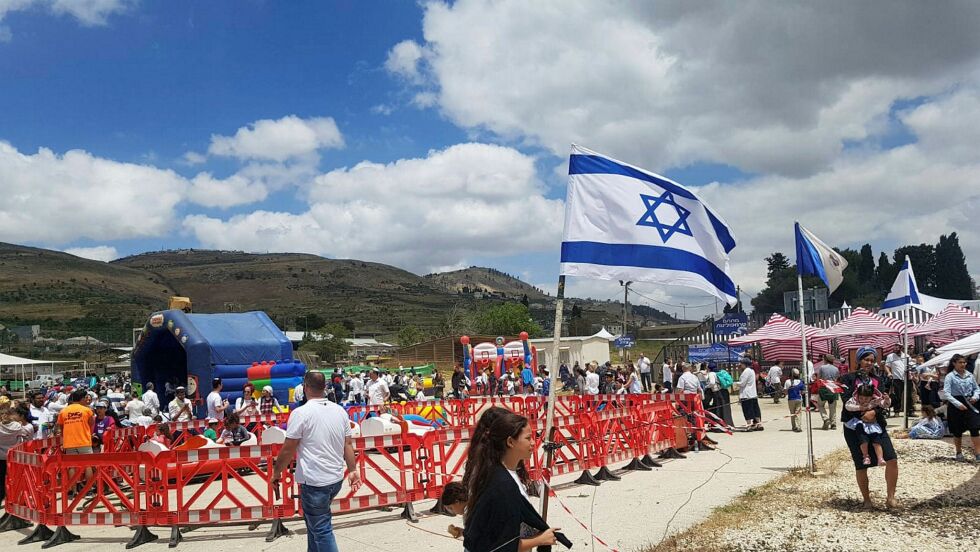 Feiringen av uavhengighetsdagen i Israel.
 Foto: Nadav Goldsttein/TPS