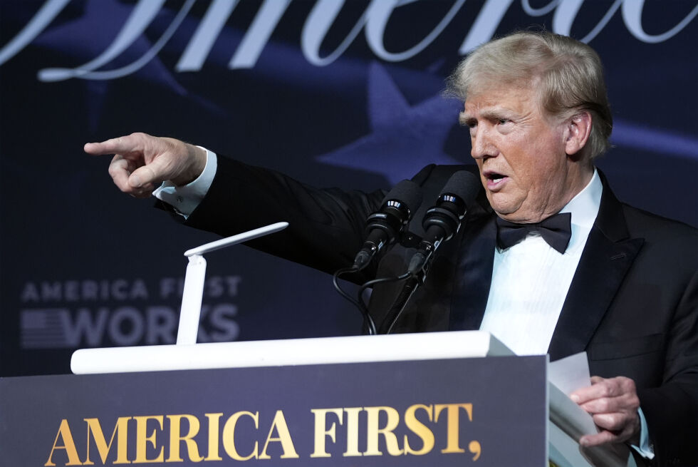 PÅTROPPENDE PRESIDENT, DONALD TRUMP: – Republikanerne synes å ha overtatt som folkets parti i USA. Fortjent er det etter demokratenes enorme løgn og korrupte vanstyre over en lang tid, skriver Dan Odfjell.
 Foto: NTB / AP / Alex Brandon