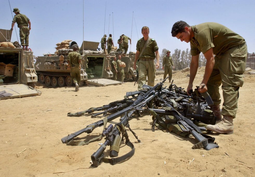 USA vil at våpen fra dem skal bli overført til IDF eller politiet, ikke til israelske sivile.
 Foto: ARIEL SCHALIT/AP/NTB