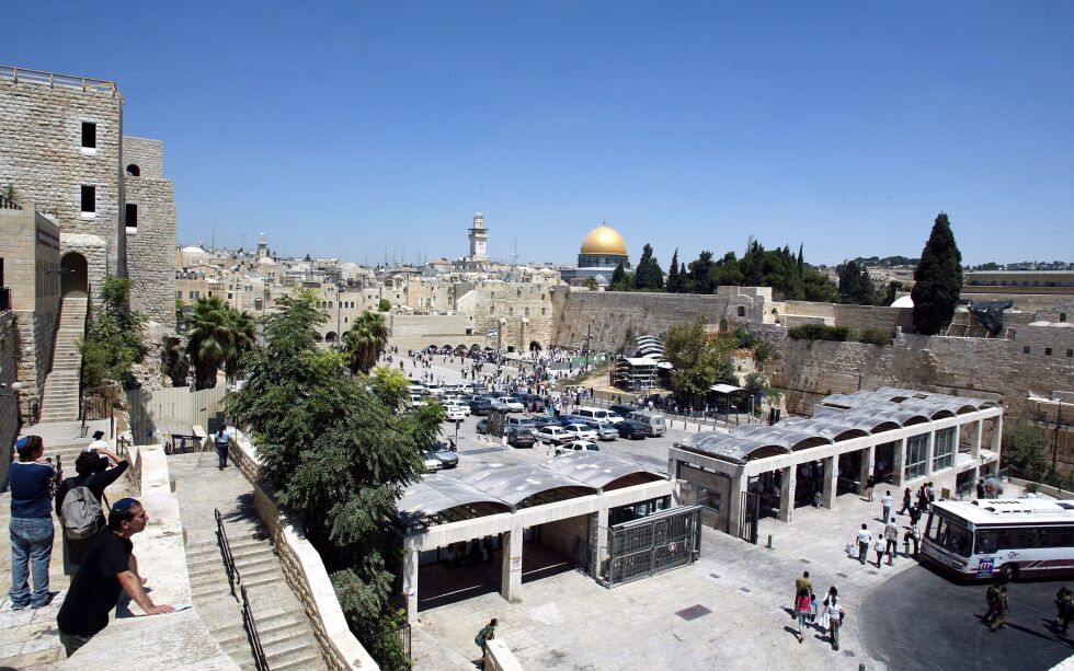 Ukraina er foreløpig siste land i rekken av nasjoner som anerkjenner Jerusalem som Israels hovedstad.
 Foto: Gorm Kallestad/NTB
