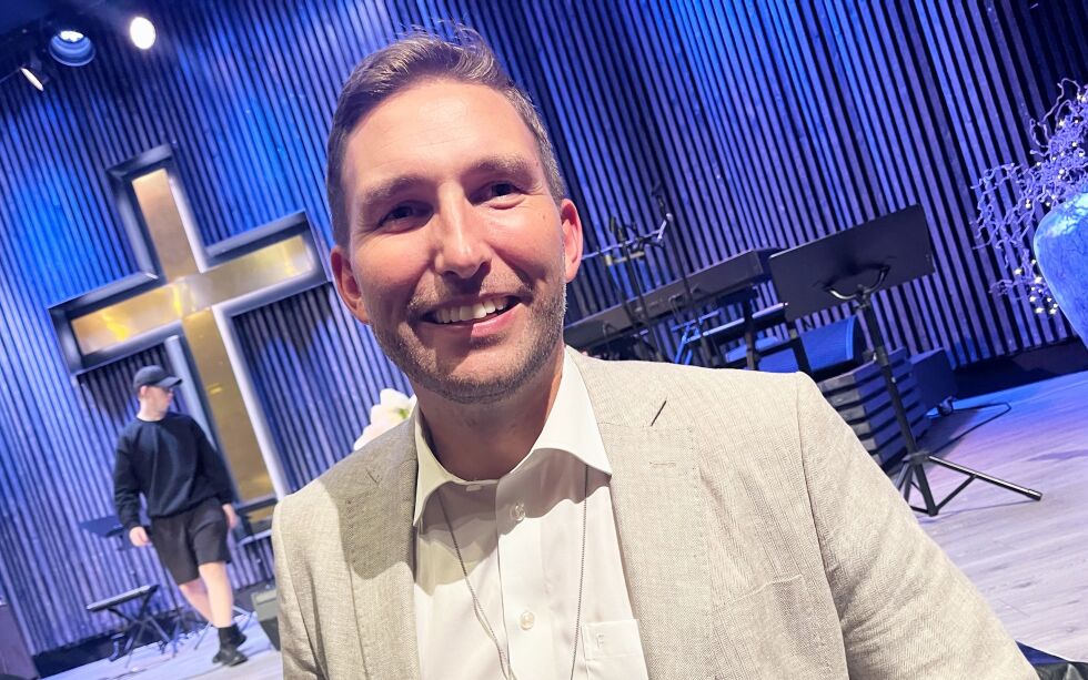 TYDELIG STEMME: Truls Olufsen-Mehus vokste opp som ateist, men er i dag aktiv troende.
 Foto: Ingvill Mydland
