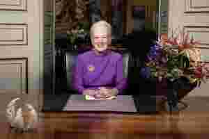 Dronning Margrethe trekker seg som dansk regent 14. januar