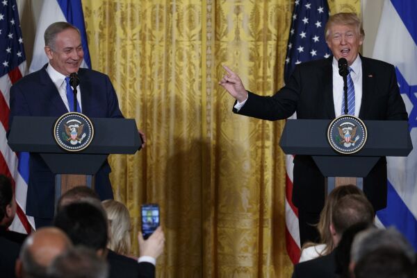Se video av Netanyahu og Trump i Det hvite hus