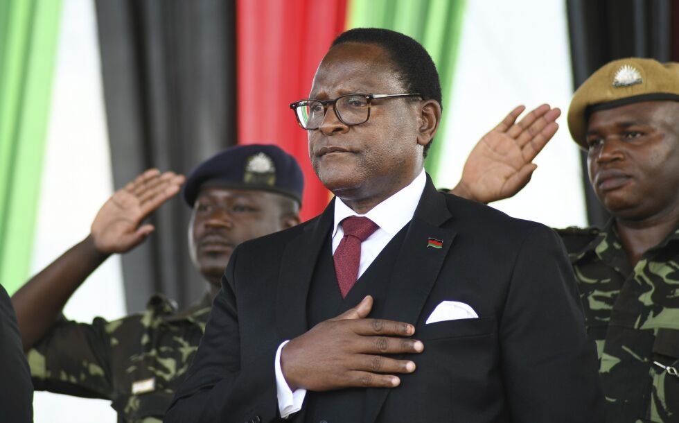 MALAWI: President Lazarus Chakwera er motstander av å liberalisere abortloven.
 Foto: AP / NTB