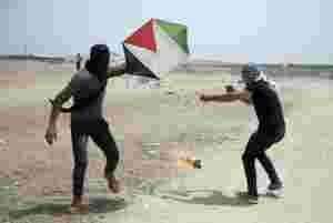 Palestinske ungdommer satte fyr på Gazas egen gasstilførsel