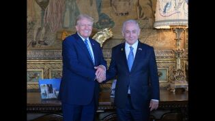 Donald Trump og Benjamin Netanyahu i Mar-a-Lago 26.07.2024