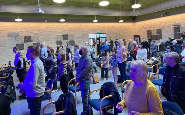 Fullt hus tross vinterferie