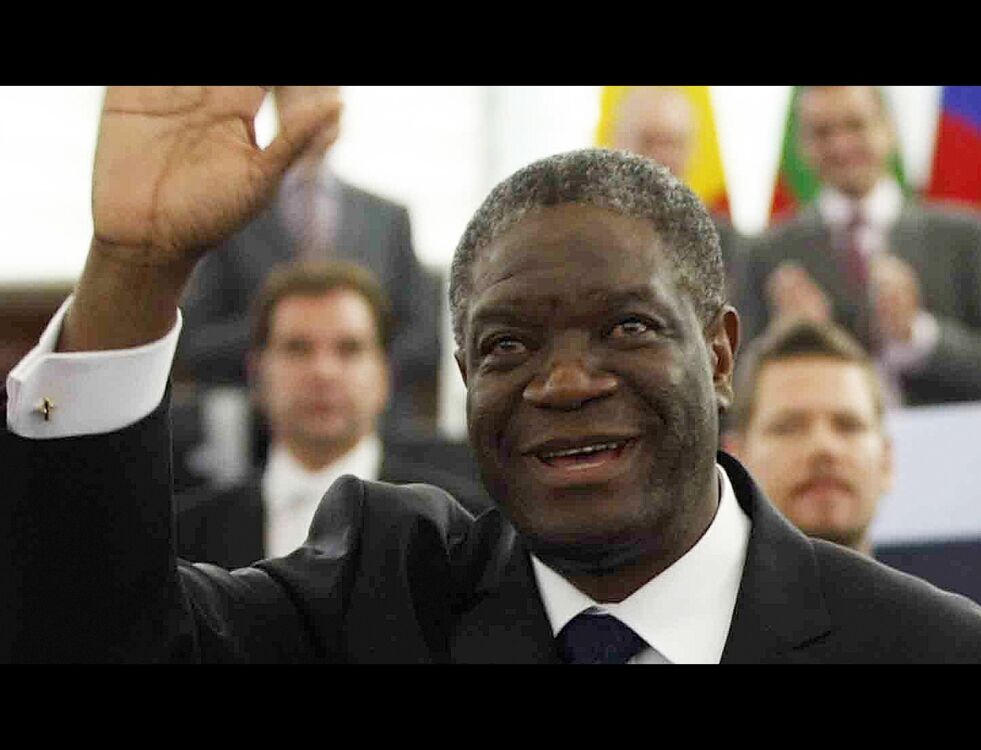 Pris: Den kongolesiske legen Denis Mukwege får i år fredsprisen for hans arbeid blant kvinner som er blitt utsatt for seksualisert vold.