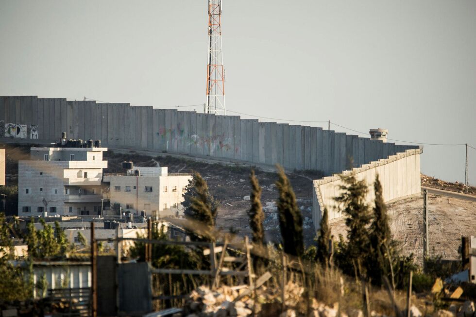Sikkerhetsgjerdet i utkanten av Jerusalem.
 Foto: Kobi Richter/TPS