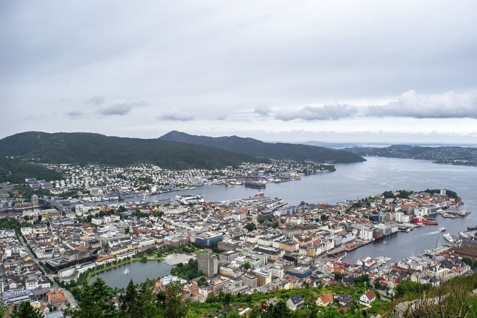 Utsikt over Bergen.
 Foto: Enrique / Pixabay