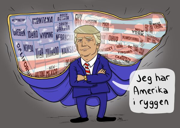Amerikanerne støtter presidenten!