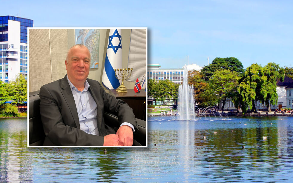 Israels ambassadør Avi Nir-Feldklein kommer til feiring av Israels 75-årsdag i Stavanger.
 Foto: Trine Overå Hansen / Wikipedia