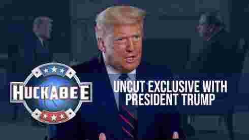 Mike Huckabee intervjuer Donald Trump
