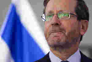 Israels president talte til nasjonen