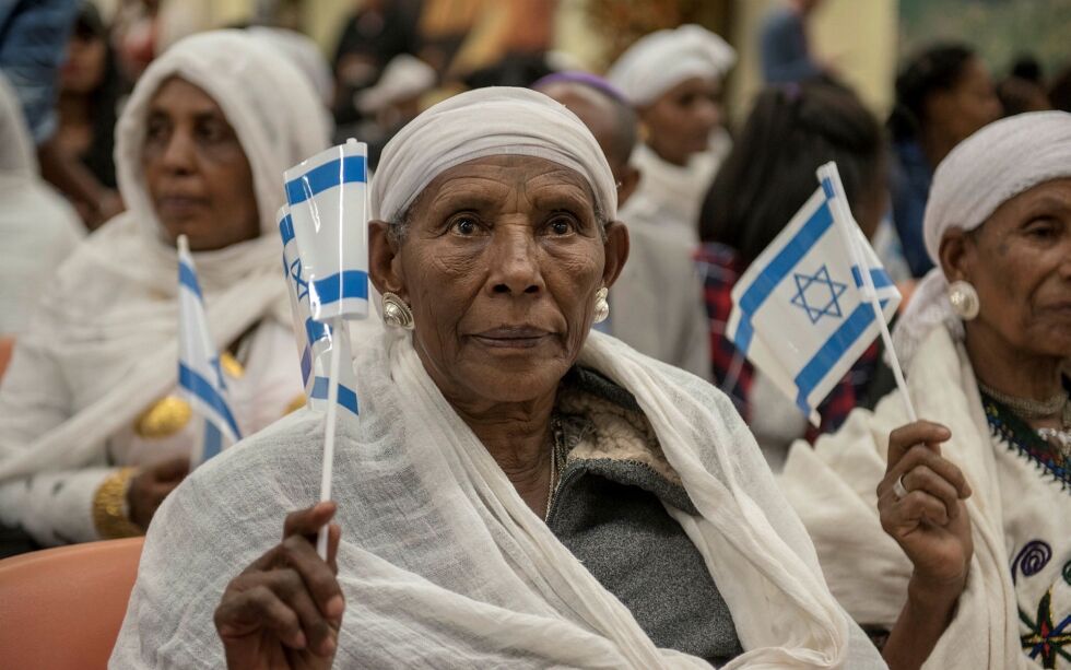 Hundre jødiske familier i Etiopia har fått humanitær nødhjelp fra Israel. Flere hjelpesendinger er planlagt i nær fremtid.
 Foto: Kobi Richter/TPS